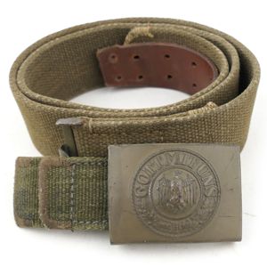 WH (Heer) Tropical Belt & Buckle