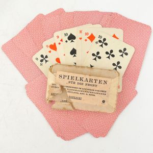 Latvian made Wehrmacht Playing Cards
