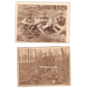 Set of 2 Dutch Army Group Photographs