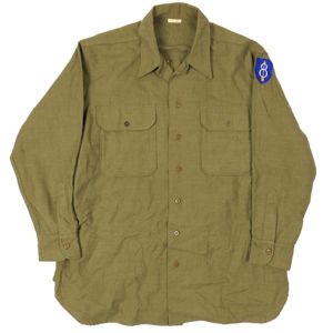 US Army Wool Shirt '8th Infantry Division'