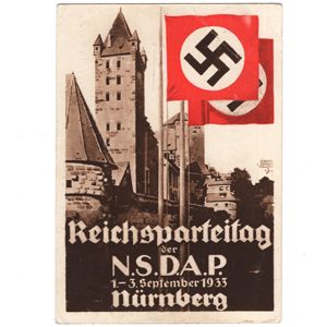 'Reichsparteitag Nürnberg 1933' Postcard