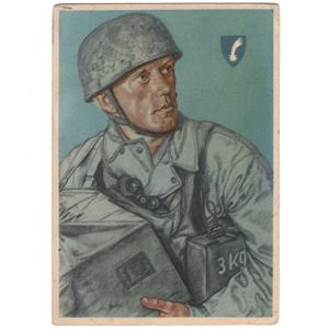 Willrich Postcard - 'Fallschirmjäger'