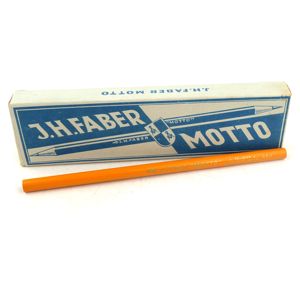 Set of 10 German 'J.H.Faber Motto' Pencils in Carton Box