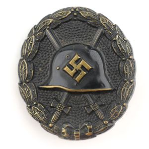 1st Pattern Wound Badge in Black