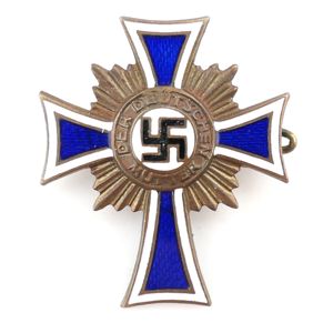 Half-size Miniature Mothers Cross in Bronze