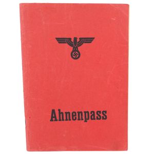 Original German 'Ahnenpaß'