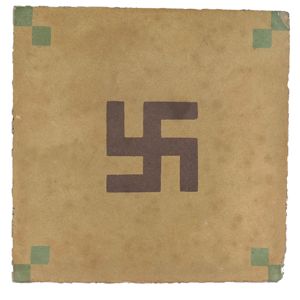 German Pre-War Period Swastika Tile