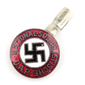 Early small sized NSDAP Membership Badge