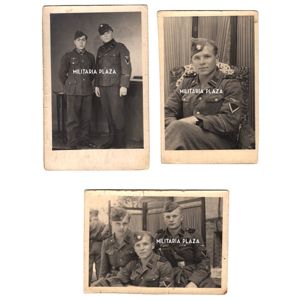 Set of 3 Waffen SS Regiment 'Deutschland' Photos