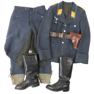 Luftwaffe Flight Officer's Four-Pocket Tunic Grouping