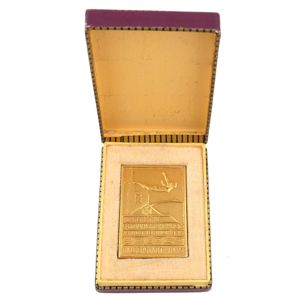 Cased Swimming Competition 1936 Plaque