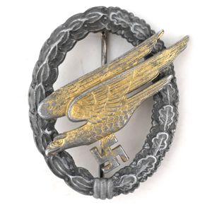Luftwaffe Paratrooper Badge - 'Assmann'