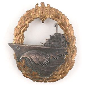 Kriegsmarine 'Zerstörer-Kriegsabzeichen'