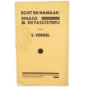 Verdinaso Booklet: 'Echt en Namaak'