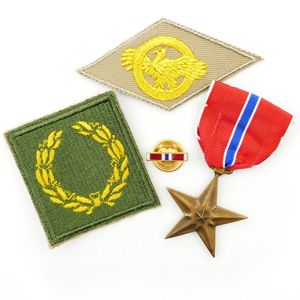 WW2 US Bronze Star Medal Grouping