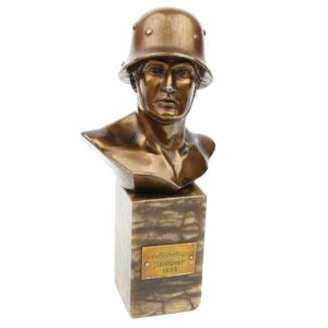 German Soldier Table Bust 1933