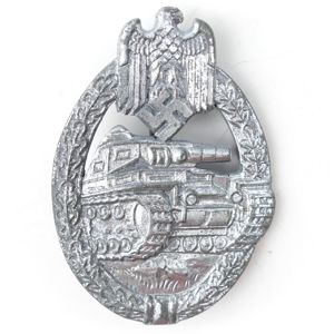 'Panzerkampfabzeichen in Silber'