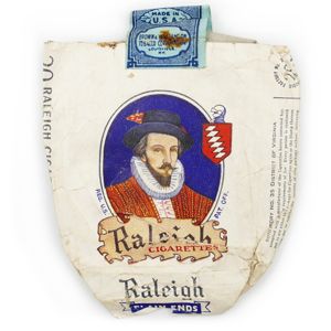 WW2 US 'Raleigh' Cigarettes Package