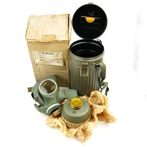 Mint German Gasmask in Carton Box