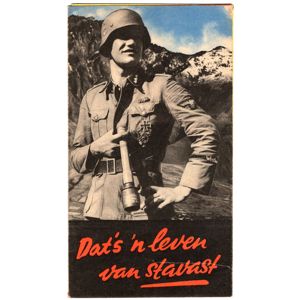 Dutch 'Waffen-SS' Recruitment Flyer/Poster