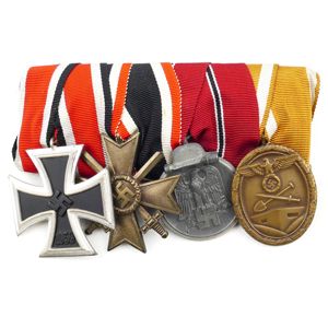Wehrmacht 4-Piece Medal Bar