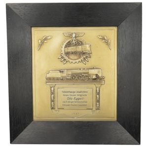 Reichsbahn Honor Plaque