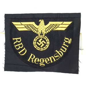 Reichsbahn 'RBD Regensburg' Sleeve Eagle