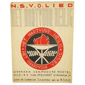 NSVO 'Het Hartvuur Heilig' Lyrics Flyer