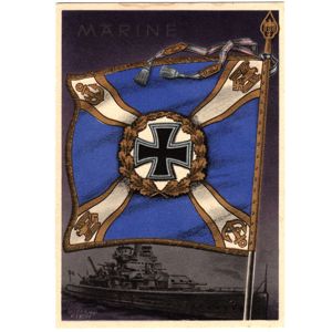 Postcards 'Marine Flagge' Postcard by Gottfried Klein
