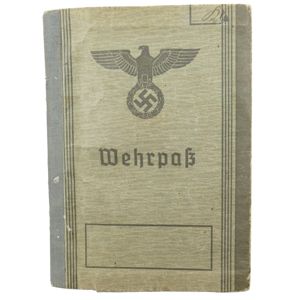 WH (Heer) Wehrpaß - KIA
