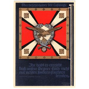 'Auto Standarte Hermann Göring' Postcard by Gottfried Klein