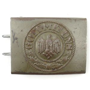 WH (Heer) EM/NCO's Belt Buckle 'R.S.&S.'