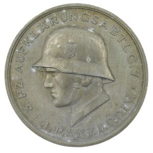 Wehrmacht 'Propoiszk' 1941 Table Medal