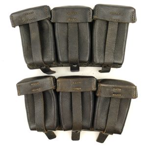 Pair of WH (Heer) K98 Ammo Pouches