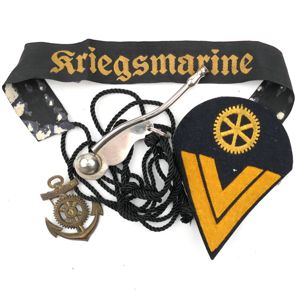 Small lot of Kriegsmarine Insignia