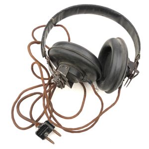 Wehrmacht 'Dfh.b' Panzer Headphone 1944