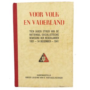 NSB Book: 'Voor Volk en Vaderland'