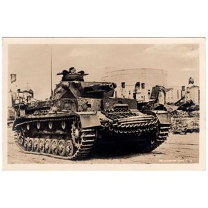 'Panzer IV' Postcard