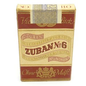 WH Cigarettes Package 'Zuban'