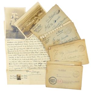 Rare SS-Polizei 'Feldpost' Grouping