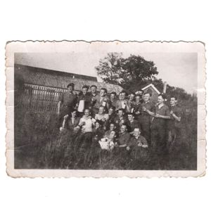 British Soldiers Group Photo Enschede