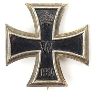 WW1 Iron Cross 1st Class 'KO'