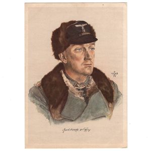 Willrich Postcard - 'Hauptmann Hans Detleff von Cossel''
