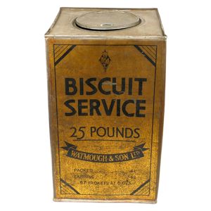 British Service Biscuits Tin 1941