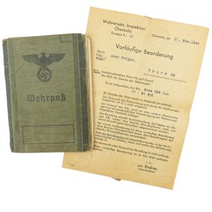 Luftwaffe Wehrpaß