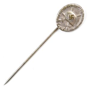 Miniature Silver Wound Badge