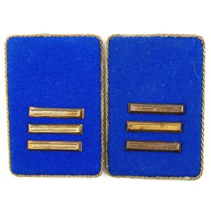 Pair of NSB Political Organisation Collar Tabs