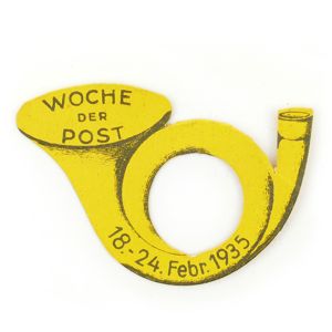 WHW 'Woche der Post' Donation Pin