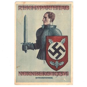 'Reichsparteitag Nürnberg 1934' Postcard