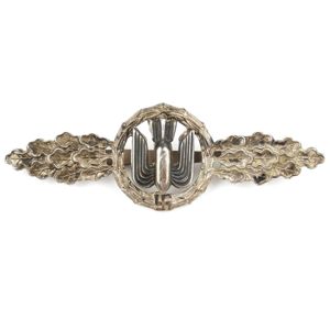 LW 'Frontflugspange für Kampfflieger' in Silver